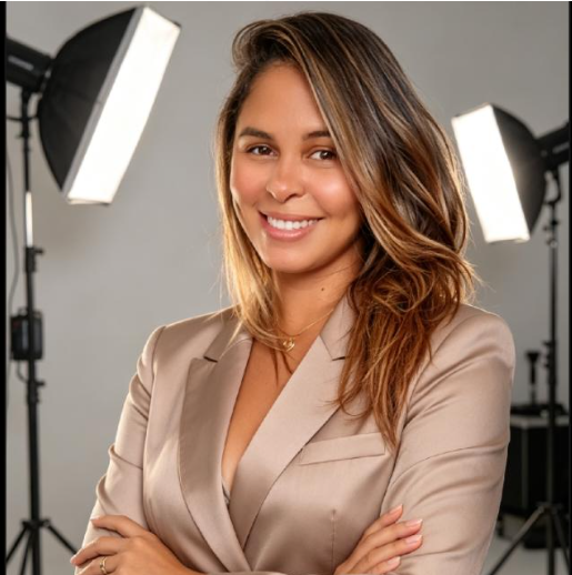 Retrato profissional de Janny Mello